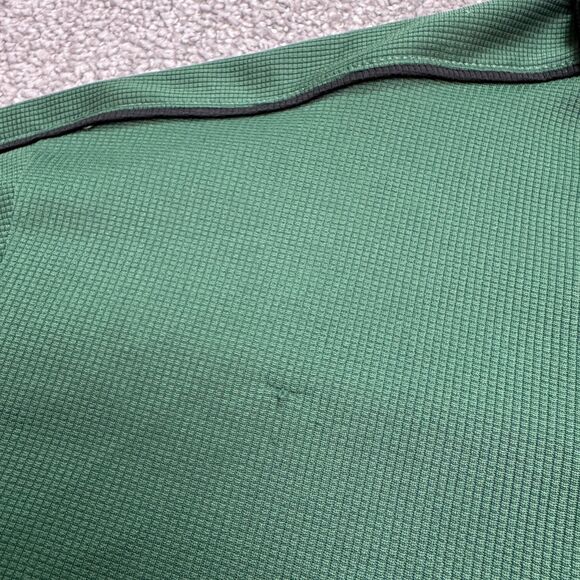 Reebok New York Jets NFL Polo Shirt Mens Small Green Short Sleeve Performance - Picture 6 of 13